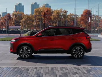 Купить CHERY Tiggo 4, I Рестайлинг 2 Красный 1.5 AMT (147 л.с.) от 1890000 ₽. в Самаре