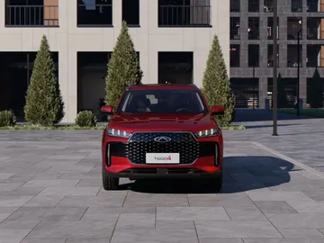 Купить CHERY Tiggo 4, I Рестайлинг 2 Красный 1.5 AMT (147 л.с.) от 1890000 ₽. в Самаре