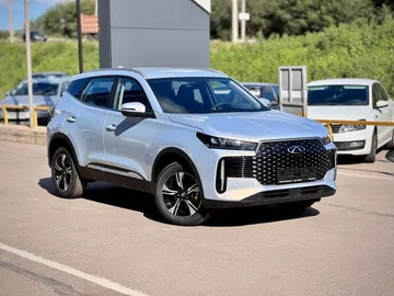 Купить CHERY Tiggo 4, I Рестайлинг 2 Серебряный 1.5 AMT (147 л.с.) от 2089900 ₽. в Самаре