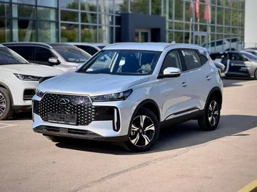 Купить CHERY Tiggo 4, I Рестайлинг 2 Серебряный 1.5 AMT (147 л.с.) от 2089900 ₽. в Самаре